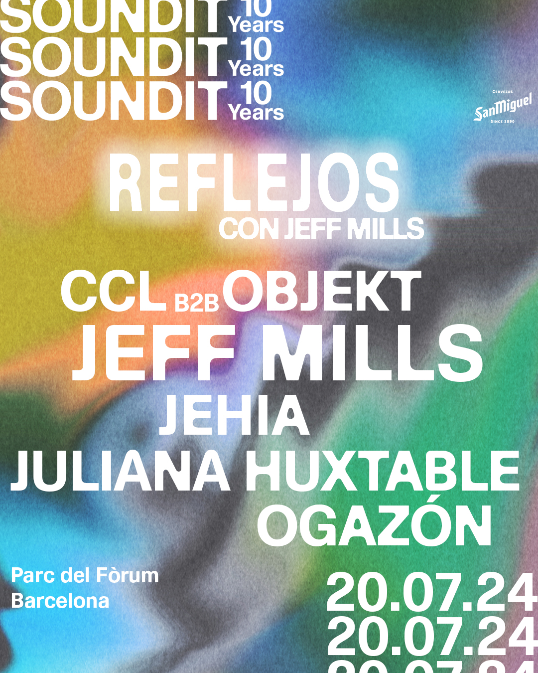 Parc del Forum Soundit Cartell